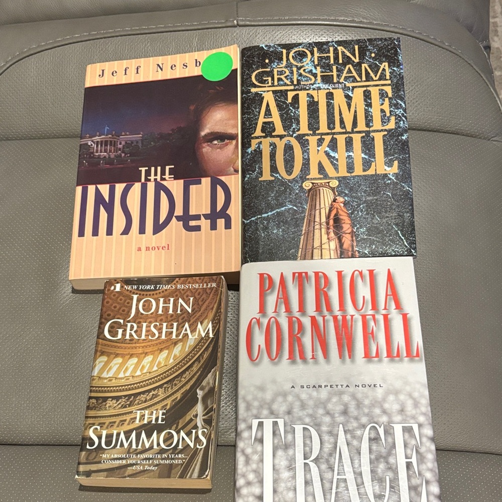 Set of Four Mystery Novels